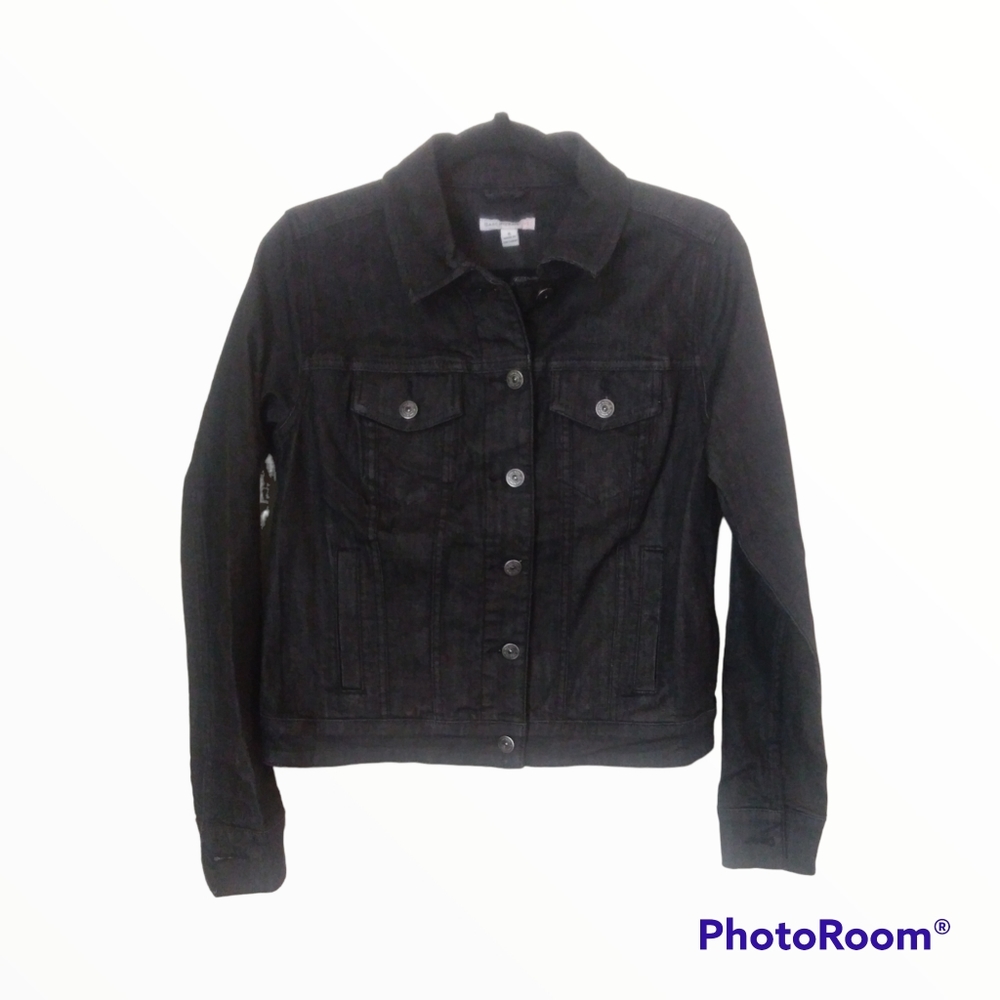 Black Denim Jean Jacket